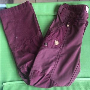 Fjallraven women’s nikka pants size 26